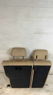 2017 BMW F30 330e Rear Double Seat Backrest with Headrest Only Tan OEM - Image 16