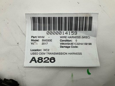 2017 BMW F30 330E Transmission Harness Wire with Module 2.0L Hybrid OEM - Image 9