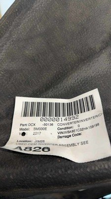 2016-2018 BMW 330e 2.0L Hybrid Inverter Assembly with Cable OEM 123617388410 - Image 16