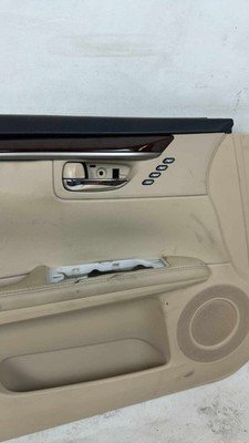 2015 LEXUS ES350 Front Left Driver Door Trim Panel Parchment Tan 59k OEM - Image 5