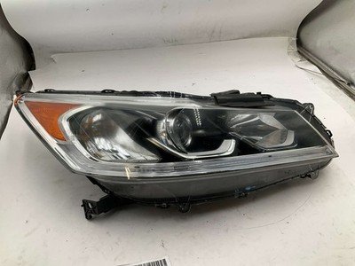 2016-2017 HONDA ACCORD Right Passenger Headlight Halogen w/ LED Accent LX Sedan
