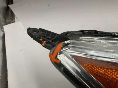 2016-2017 HONDA ACCORD Right Passenger Headlight Halogen w/ LED Accent LX Sedan - Image 2