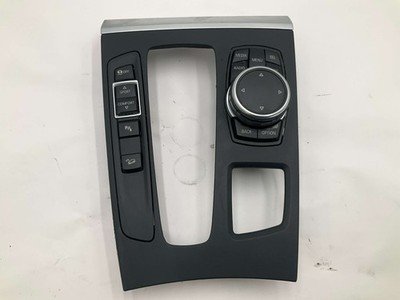 2014-2018 BMW F15 F16 X5 X6 Center Console Shifter Bezel Trim & Media Controller