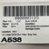 2014-2018 CHEVY SILVERADO 1500 Sun Visor Left Driver Side OEM Grey - Image 4