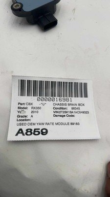 10 11 12 13 14 15 LEXUS RX350 Yaw Rate Stability Sensor Control Modul 8918348030 - Image 6