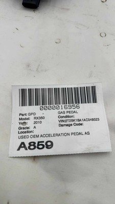 10 11 12 13 14 LEXUS RX350 RX450h ES350 Gas Pedal Accelerator 7811033020 OEM - Image 8