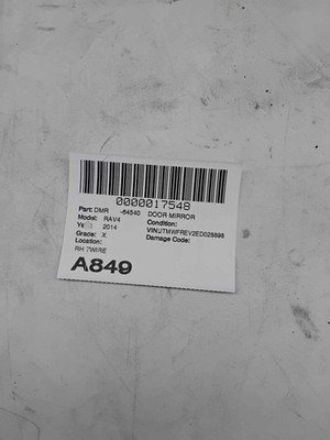 13 14 TOYOTA RAV4 Door Mirror Right Passenger 7 Wire Heated Power 879100R080 OEM - Image 5