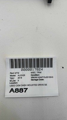 18 19 20 21 22 23 AUDI Q5 Front Dash Mounted Drive Select Traction Switch OEM - Image 9