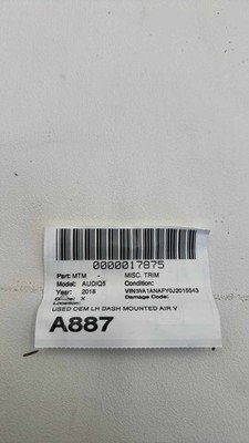 18 19 20 21 22 23 24 AUDI Q5 Front Left Driver Dash AC Air Vent and Trim OEM - Image 14