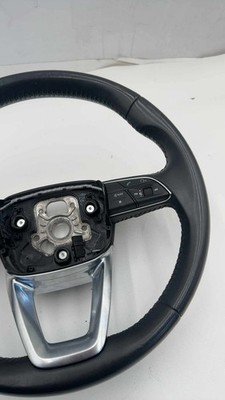 18 19 20 AUDI Q5 Steering Wheel Black Leather Paddle Shifters 80A419091 OEM 64k - Image 5
