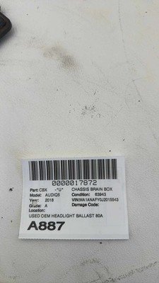 18 19 20 AUDI Q5 SQ5 Headlight Ballast Module Xenon 80A907397A OEM 64k Miles - Image 4