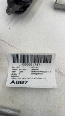 18 19 20 21 22 23 24 25 AUDI Q5 SQ5 Emergency Spare Tire Jack n Tools 80A012109S - Image 10