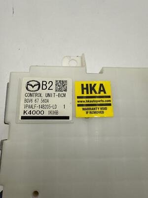 2012-2013 MAZDA 3 BCM Body Control Module Automatic Transmission OEM BGV661560A - Image 5
