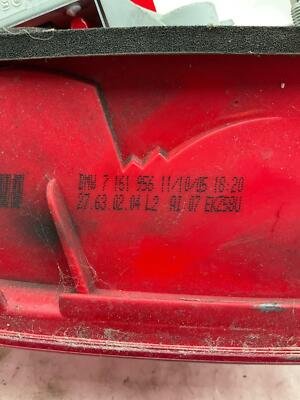 2006 BMW 325I Tail Light Assembly Right Passenger Side Quarter Panel Mounted OEM - Image 3