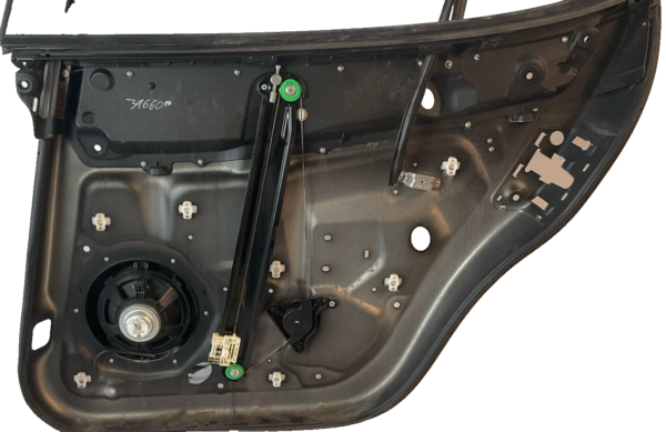 2010-2016 Porsche Panamera Rear Left Window Door Frame Regulator Carrier OEM - Image 2