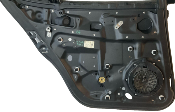 2010-2016 Porsche Panamera Rear Left Window Door Frame Regulator Carrier OEM - Image 6