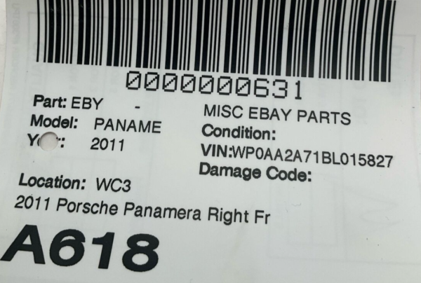 2011 Porsche Panamera Right Front Door Control Module OEM - Image 3