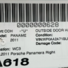 2011 Porsche Panamera Right Passenger Front Outside Door Handle OEM Black - Image 4