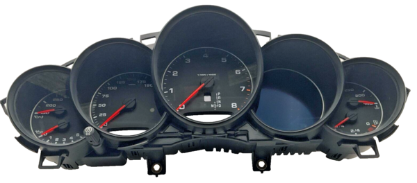 2010-2016 Porsche Panamera Speedometer w/o Stopwatch MPH Exc. Turbo Model OEM