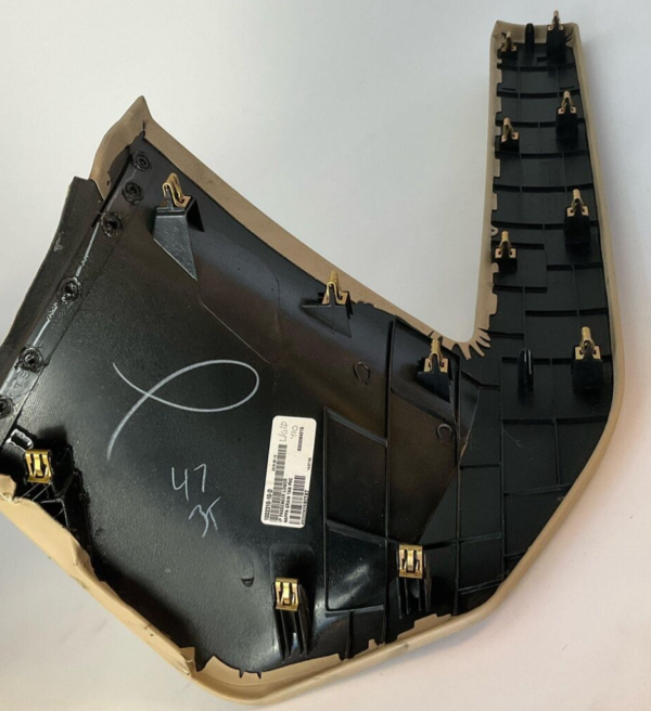 15 TESLA S Interior Trim Panel Used Oem Lower Dashboard Trim Right - Image 2