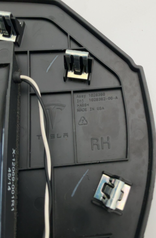 15 TESLA S Misc. Trim 2012-2016;tesla Model S Dash Panel Side Cover Rh - Image 2