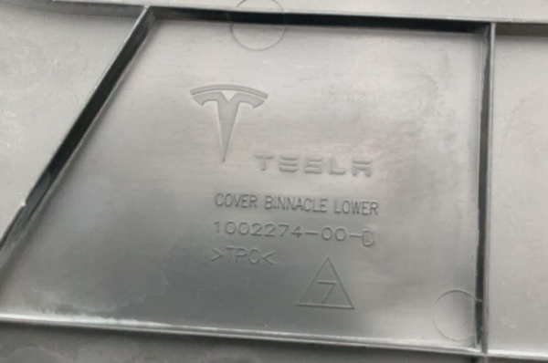 15 TESLA S Misc. Trim 2012-2016 Tesla Model S Front Left Lower Speedometer Trim - Image 3