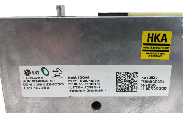 2014-2018 CHEVY SILVERADO 1500 Communication Control Module Telematics - Image 2
