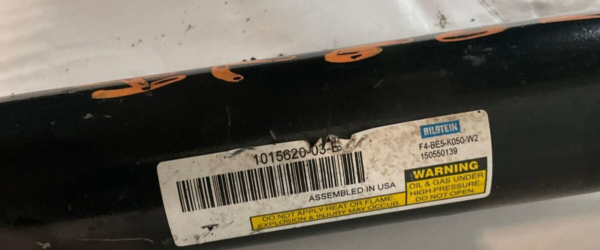 15 TESLA S Strut Assembly Left Rear Coil Spring - Image 2