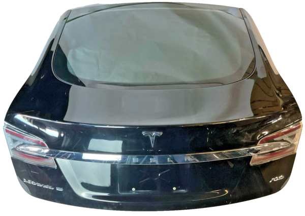 2015-2017 TESLA S Trunk Decklid Hatch Tailgate Black Ext IQ OEM
