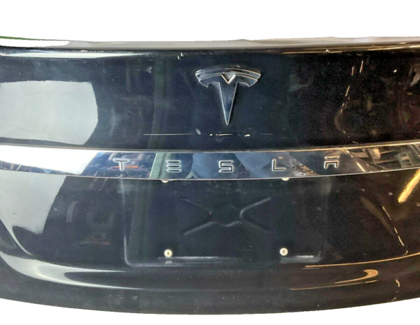 2015-2017 TESLA S Trunk Decklid Hatch Tailgate Black Ext IQ OEM - Image 7