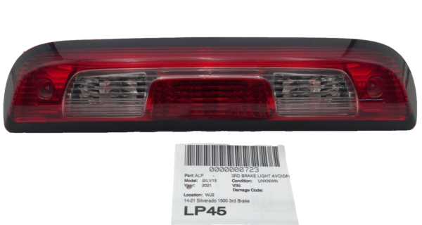2021 Chevy Silverado 3rd Brake Light Avoidance Lamp OEM 23509162 - Image 7
