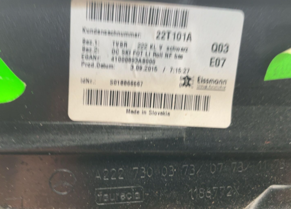 2014-2016 Mercedes Benz Left Driver Side Rear Door Trim Panel OEM - Image 9