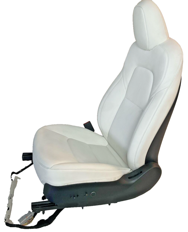 23 TESLA MODEL 3 Front Seat White Intleather