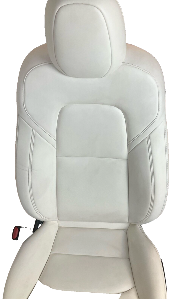 23 TESLA MODEL 3 Front Seat White Intleather - Image 4