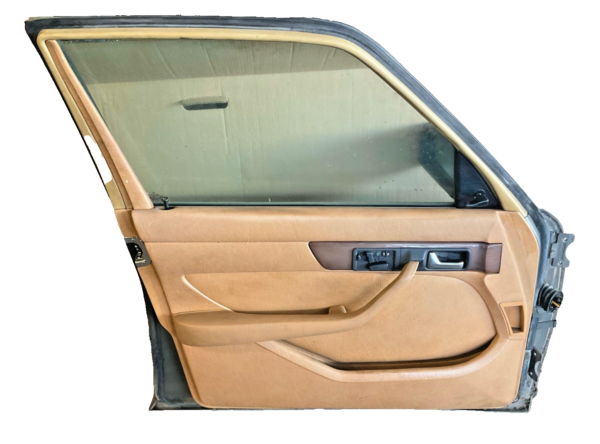 1986-1991 MERCEDES 420 Front Door LeftLh Complete Door With Mirror Glass Panel