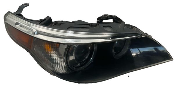 2006-2007 BMW 550I Headlamp Assembly Right Passenger Side HID Adaptive OEM - Image 2