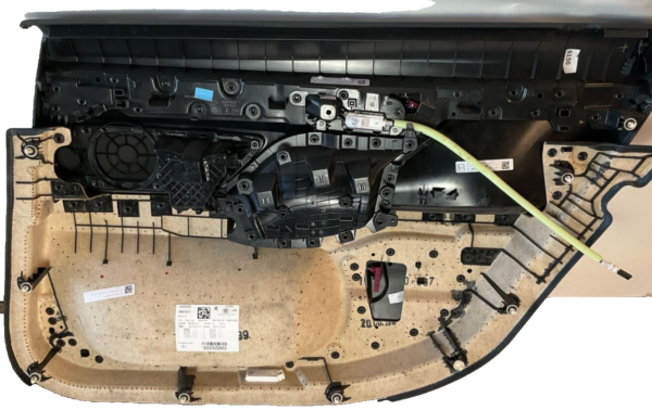 2016-2021 BMW 750I Rear Door Trim Panel Left Driver Side OEM - Image 3