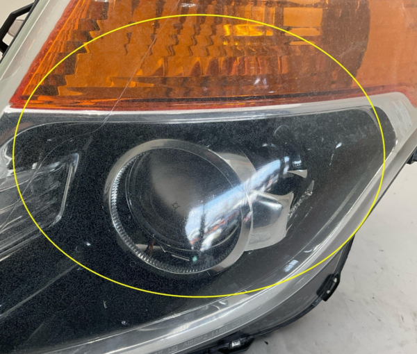 2011-2012 FORD EXPLORER Headlamp Assembly Left Driver Side OEM HID Bare - Image 4