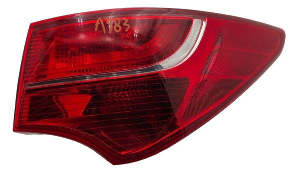 2013-2015 HYUNDAI SANTA FE Tail Light Assembly Right Passenger Side Lid Mounted