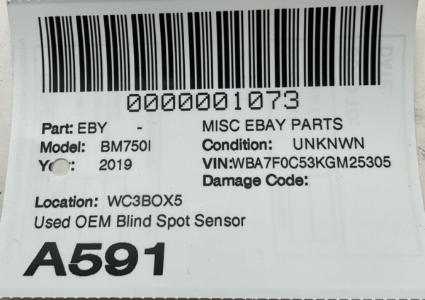 Misc Ebay Parts BMW 750I 19 - Image 4