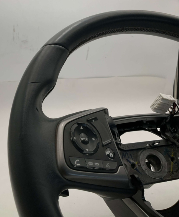 2016-2021 HONDA CIVIC Steering Wheel with Leather and Paddle Shifters OEM - Image 2