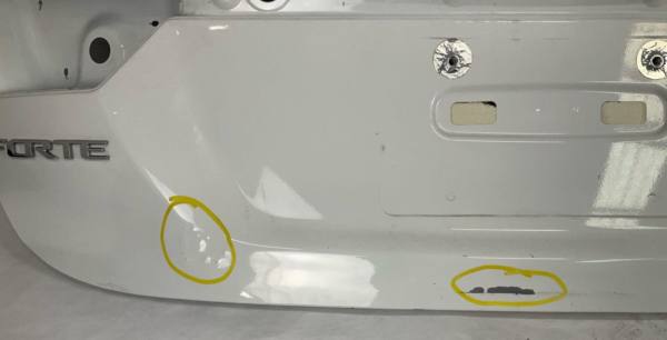 2019-2021 KIA FORTE Trunk Decklid Hatch Tailgate Bare Missing Spoiler - Image 3