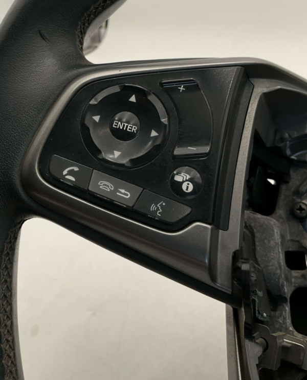 2016-2021 HONDA CIVIC Steering Wheel with Leather and Paddle Shifters OEM - Image 6