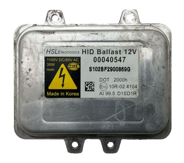 Hyundai Kia Headlamp HID Ballast Interchange 2010-2015 OEM Id 00040547