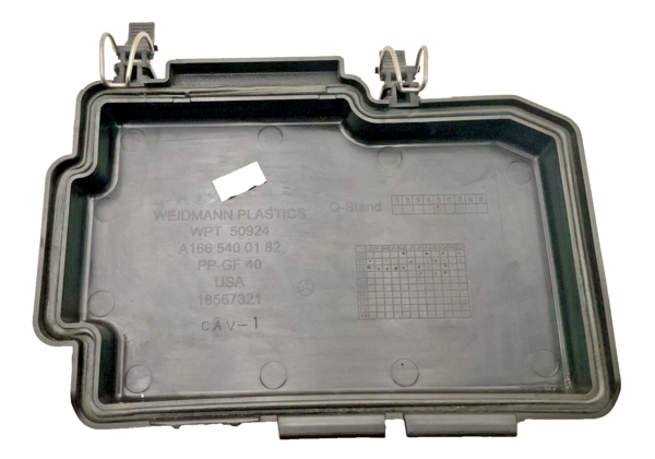 2006-2013 MERCEDES GL CLASS Engine Fuse Box Control Module Bay Upper Cover ONLY - Image 3