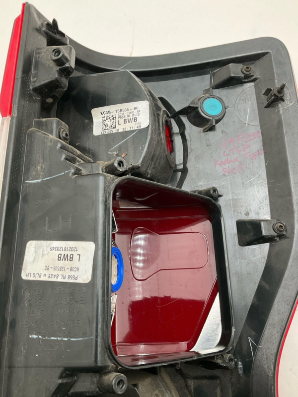 2017-2019 F250 Left Driver Side Tail Light BARE No Sensor Included Used OEM - Image 7