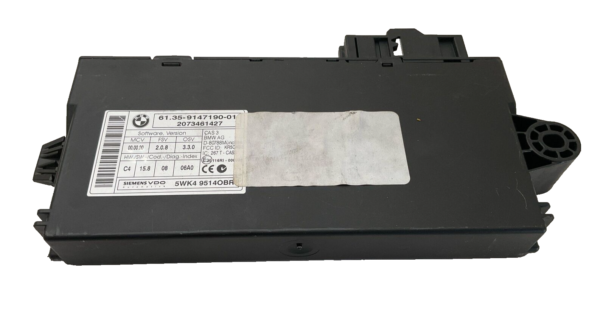 2008-2013 BMW X5 Chassis Brain Box Comfort Access Control Module Cas OEM 9147190 - Image 2