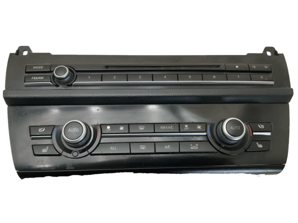 2011-2015 BMW 528I Heater AC Control Front NO Climate Front Seats NO Auto Temp - Image 3