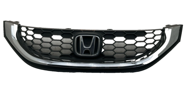 2013-2015 HONDA CIVIC Upper Grille Used OEM 71121TR3A11 - Image 2