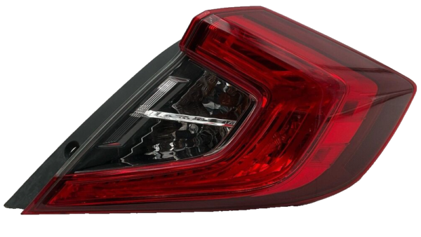 2016-2021 Honda Civic Tail Light Assembly Right Sedan Quarter Pnael Mounted OEM - Image 2
